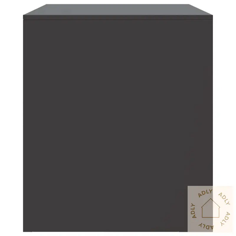 Tv-Benk Svart 67X39X44 Cm Stål