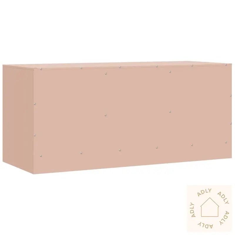 Tv-Benk Rosa 99X39X44 Cm Stål