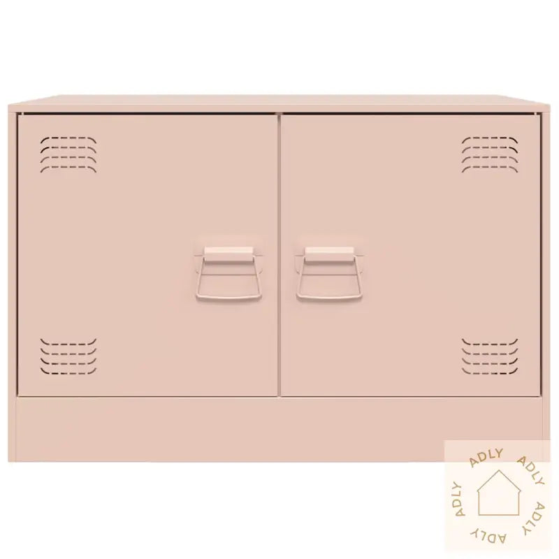 Tv-Benk Rosa 67X39X44 Cm Stål