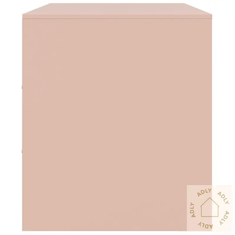 Tv-Benk Rosa 99X39X44 Cm Stål