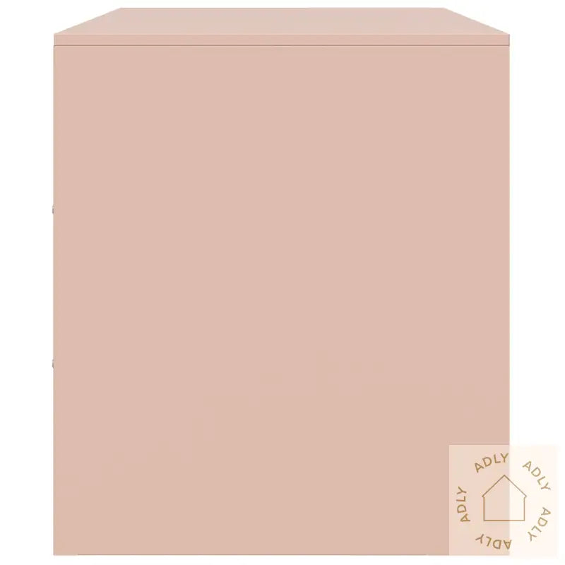 Tv-Benk Rosa 67X39X44 Cm Stål