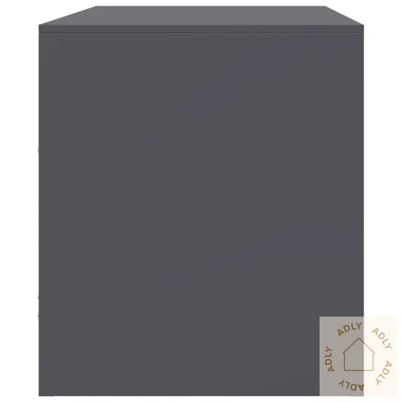 Tv-Benker 2 Stk Antrasitt 67X39X44 Cm Stål