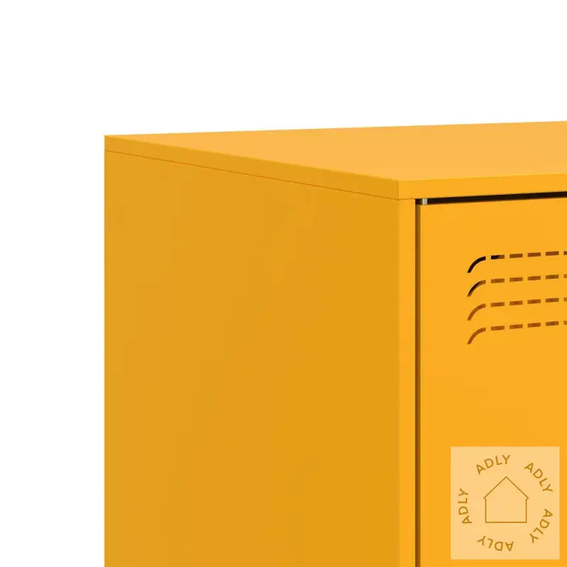 Tv-Benk Sennepsgul 67X39X44 Cm Stål