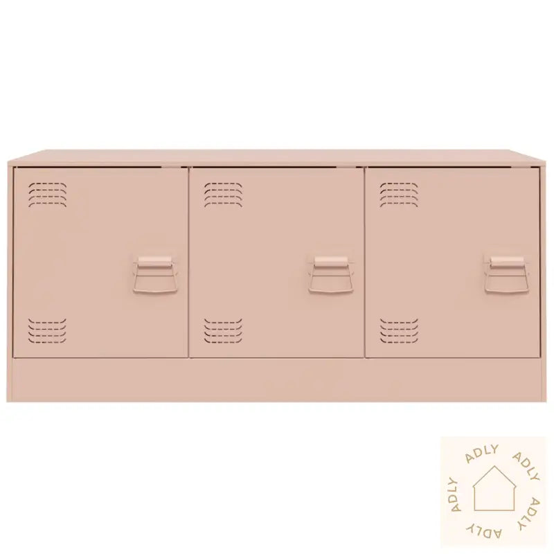 Tv-Benk Rosa 99X39X44 Cm Stål