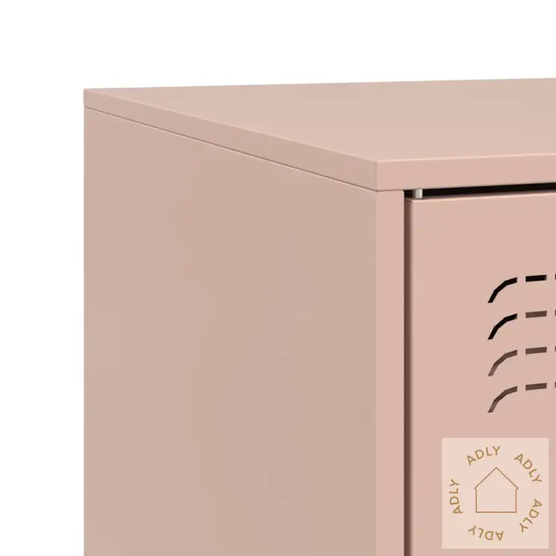 Tv-Benk Rosa 99X39X44 Cm Stål