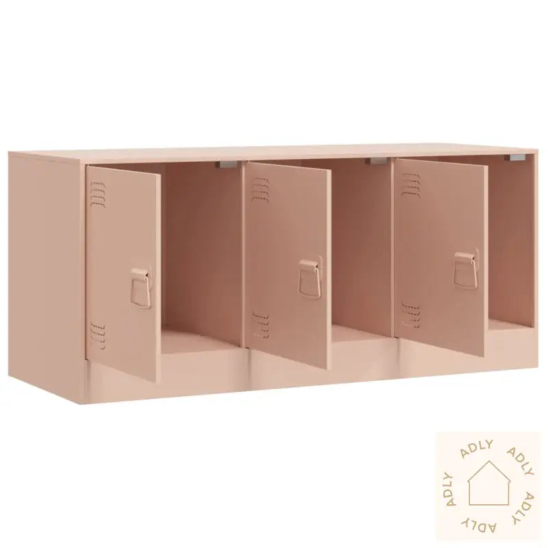 Tv-Benk Rosa 99X39X44 Cm Stål