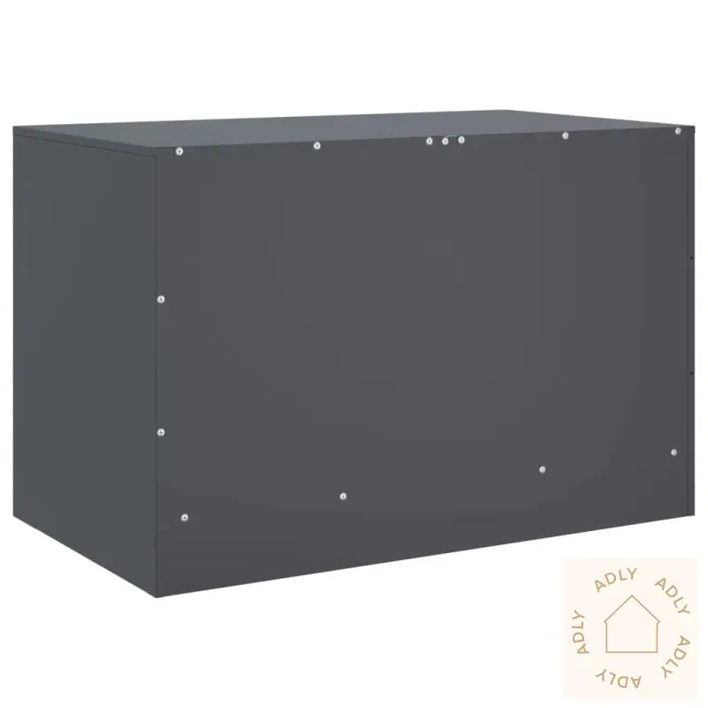 Tv-Benker 2 Stk Antrasitt 67X39X44 Cm Stål