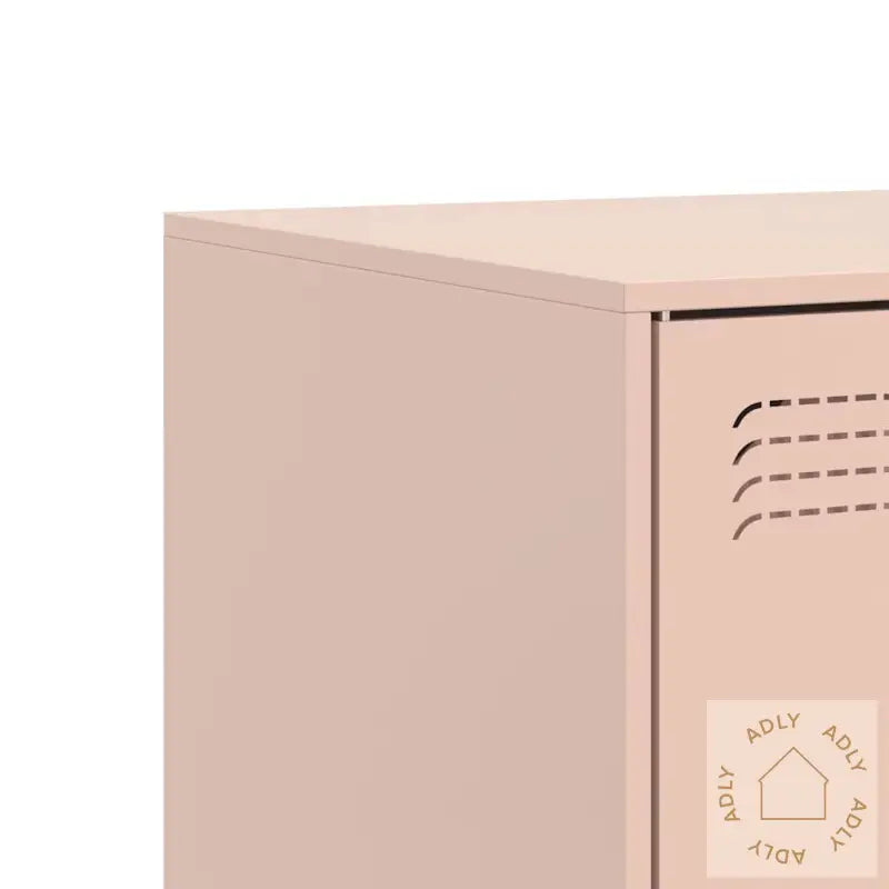 Tv-Benker 2 Stk Rosa 67X39X44 Cm Stål