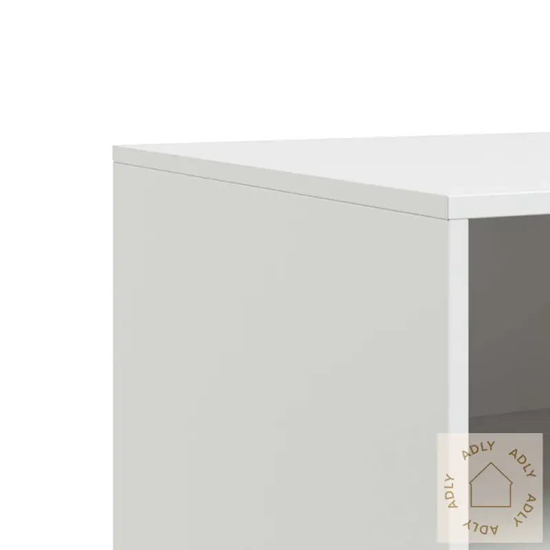 Tv-Benk Hvit 67X39X44 Cm Stål