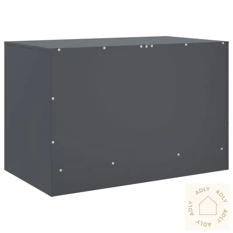 Tv-Benk Antrasitt 67X39X44 Cm Stål
