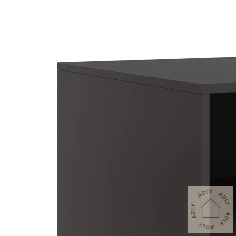 Tv-Benker 2 Stk Svart 67X39X44 Cm Stål