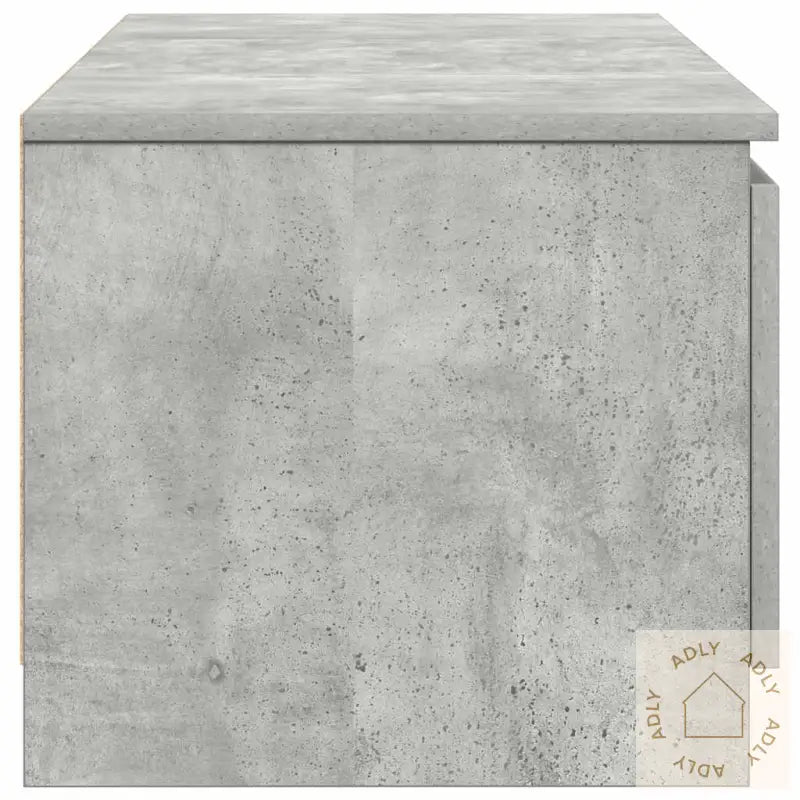 Tv-Benk Betonggrå 140X40X35,5 Cm Konstruert Tre