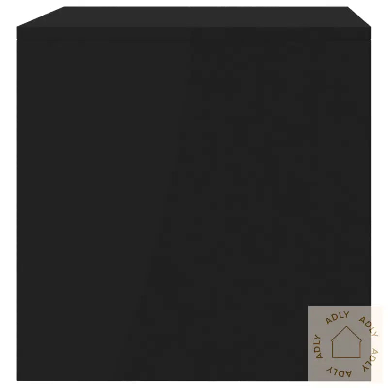 Tv-Benk Svart 80X40X40 Cm Konstruert Tre