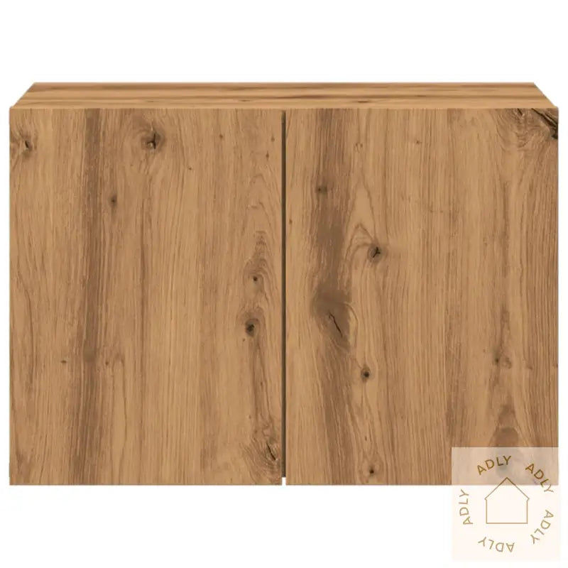 Vegghengt Tv-Benk Artisan Eik 60X30X41 Cm
