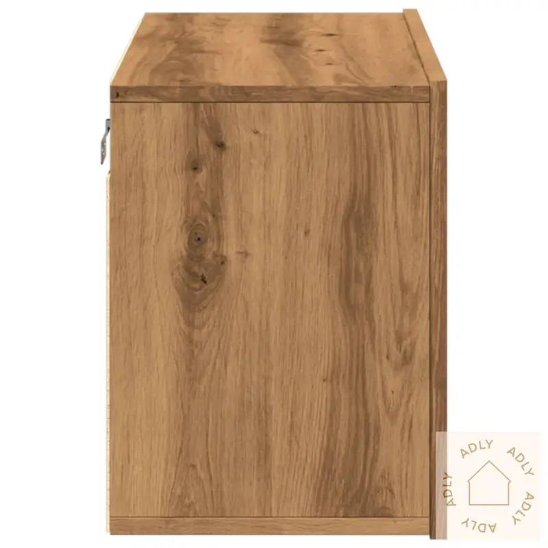 Vegghengt Tv-Benk Artisan Eik 60X30X41 Cm