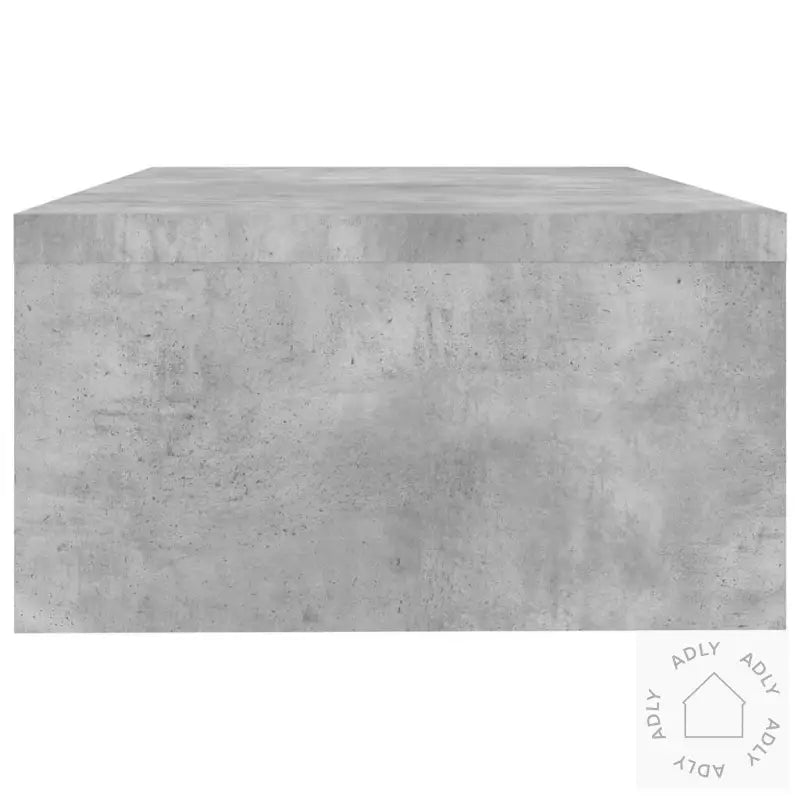 Skjermstativ Betonggrå 42X24X13 Cm Konstruert Tre