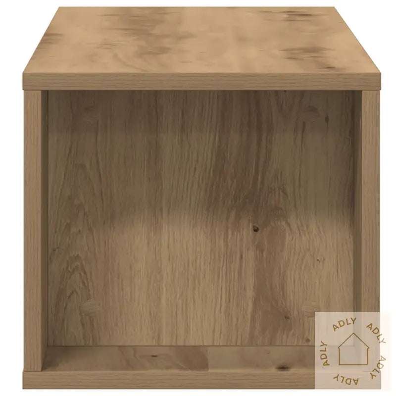 Veggmontert Tv-Skap I Artisan Eik 100X30X26,5 Cm - Laget Av Konstruert Tre