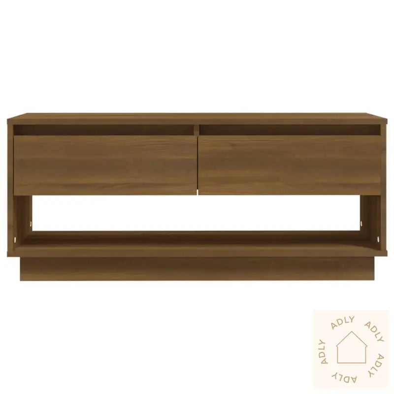 Tv-Benk Sonoma Eik 102X41X44 Cm Konstruert Tre