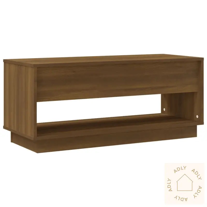 Tv-Benk Sonoma Eik 102X41X44 Cm Konstruert Tre