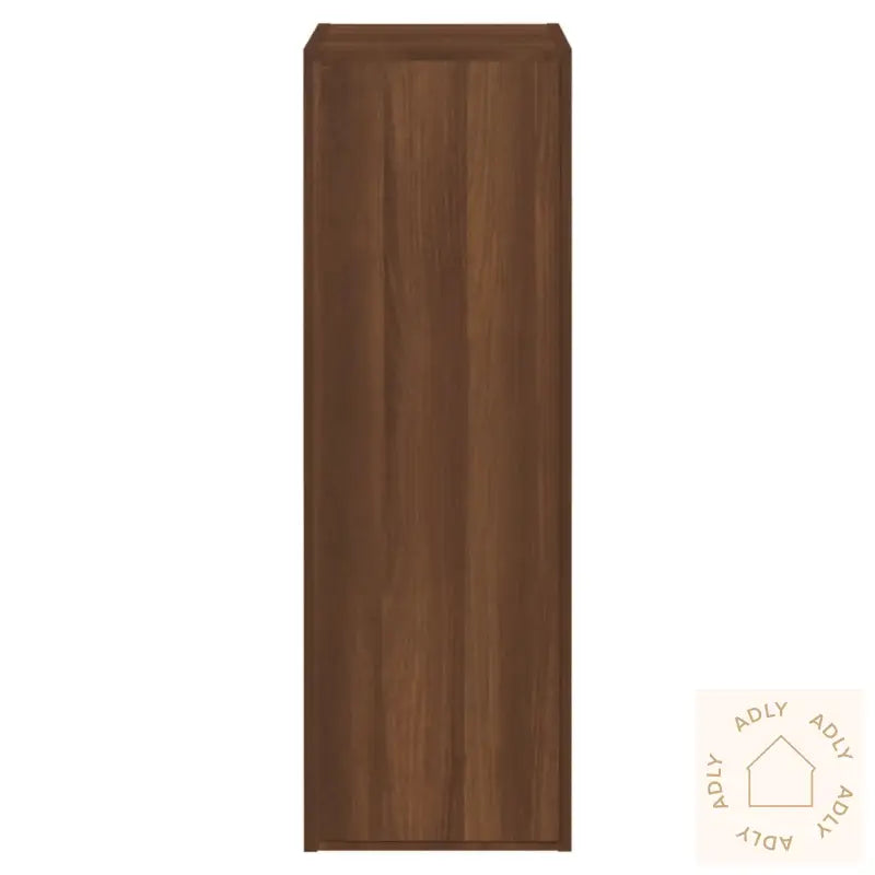 Tv-Benker 2 Stk Brun Eik 30,5X30X90 Cm Konstruert Tre