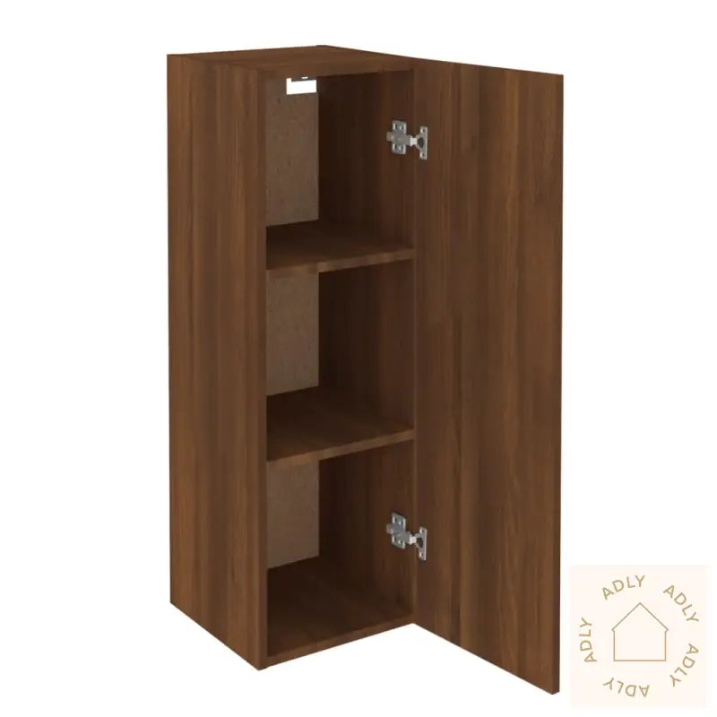 Tv-Benker 2 Stk Brun Eik 30,5X30X90 Cm Konstruert Tre