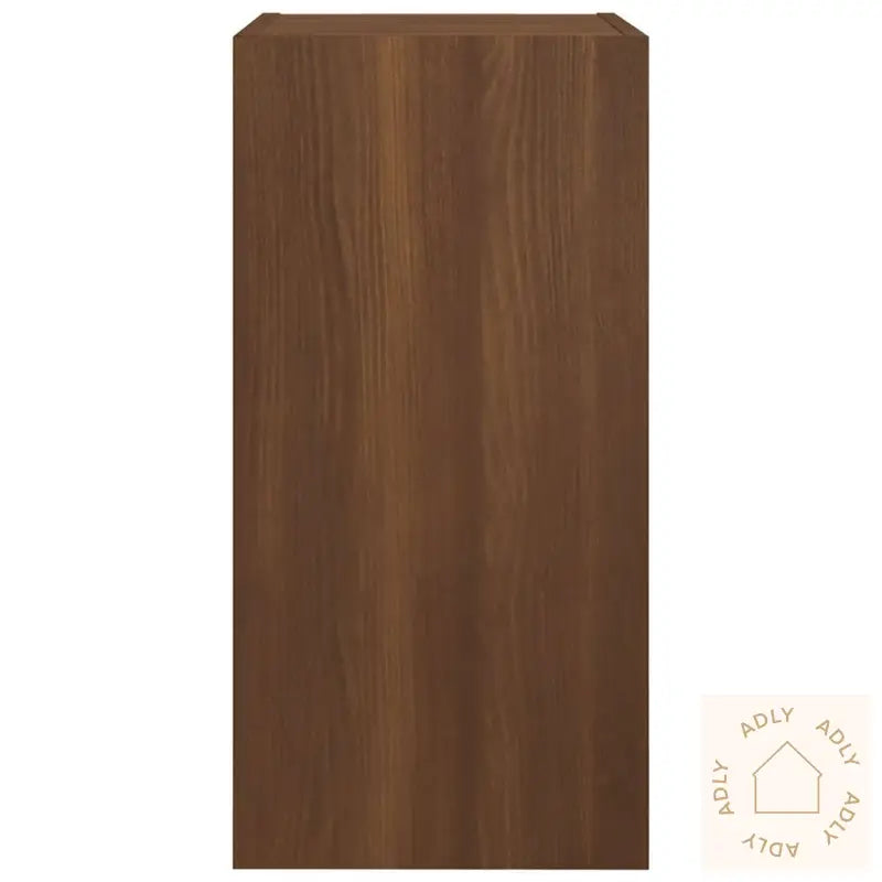 Tv-Benker 2 Stk Brun Eik 30,5X30X60 Cm Konstruert Tre