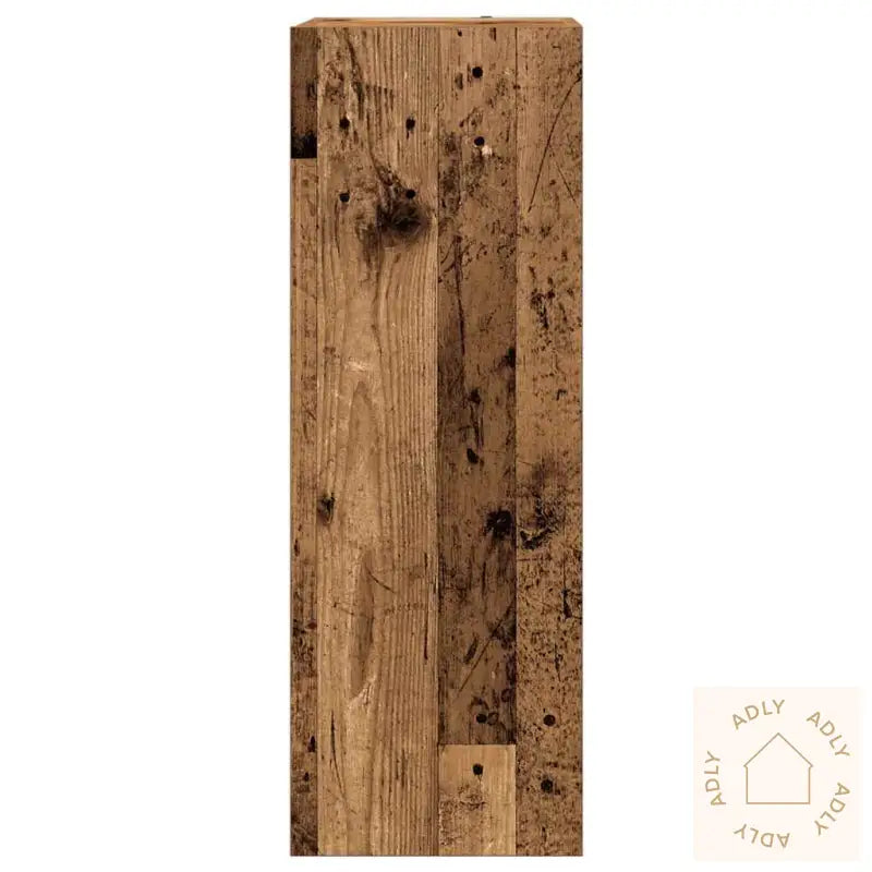 Tv-Benk 2 Stk Gammelt Tre 30,5X30X90 Cm Konstruert Tre