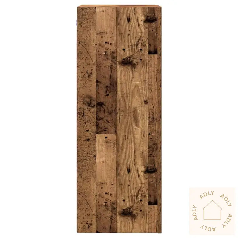 Tv-Benk 2 Stk Gammelt Tre 30,5X30X90 Cm Konstruert Tre