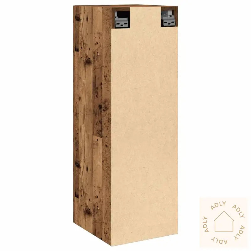 Tv-Benk 2 Stk Gammelt Tre 30,5X30X90 Cm Konstruert Tre