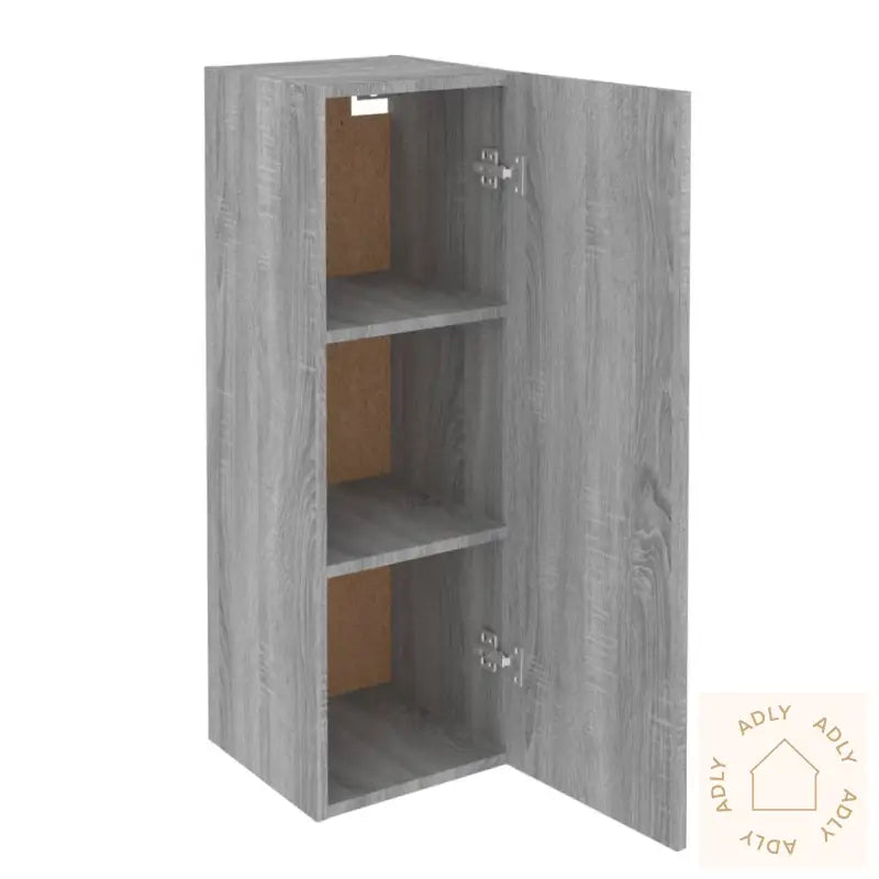 Tv-Benk Grå Sonoma 30,5X30X90 Cm Konstruert Tre