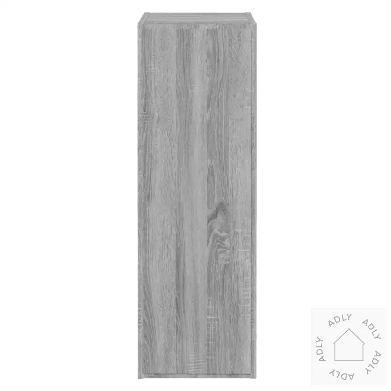 Tv-Benk Grå Sonoma 30,5X30X90 Cm Konstruert Tre