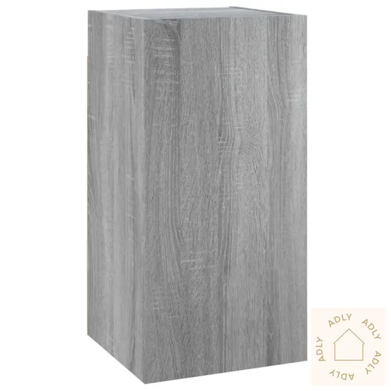Tv-Benk Grå Sonoma 30,5X30X60 Cm Konstruert Tre