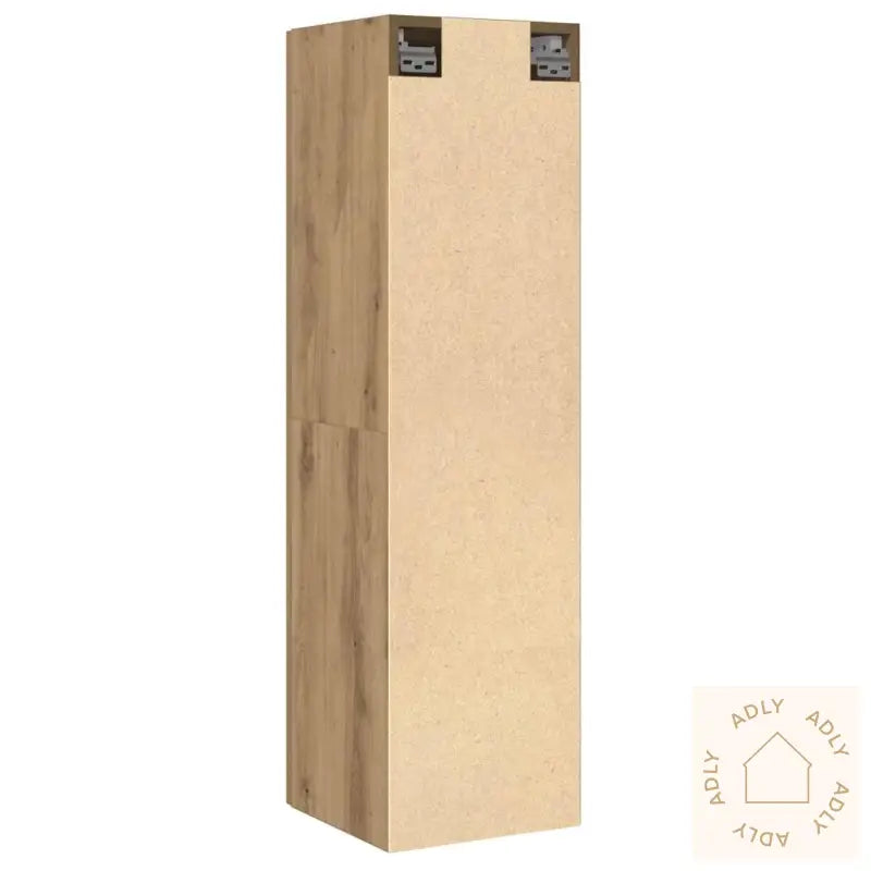 Tv-Benk Artisan Eik 30,5X30X110 Cm Konstruert Tre