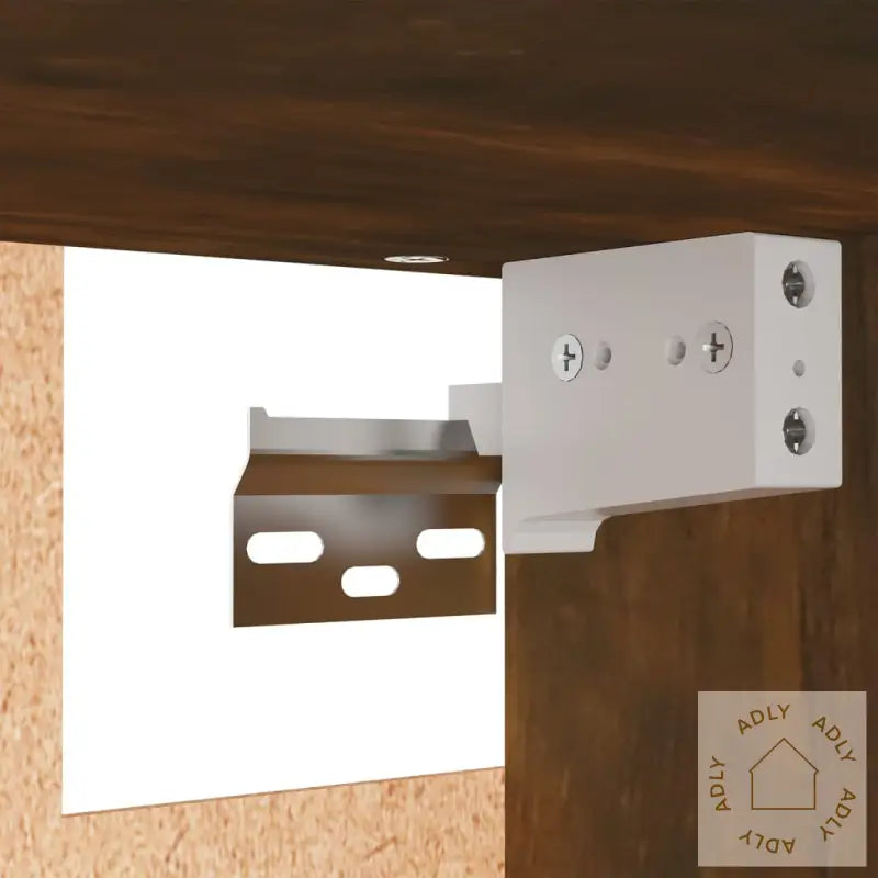 Tv-Benker 7 Stk Røkt Eik 30,5X30X60 Cm Konstruert Tre