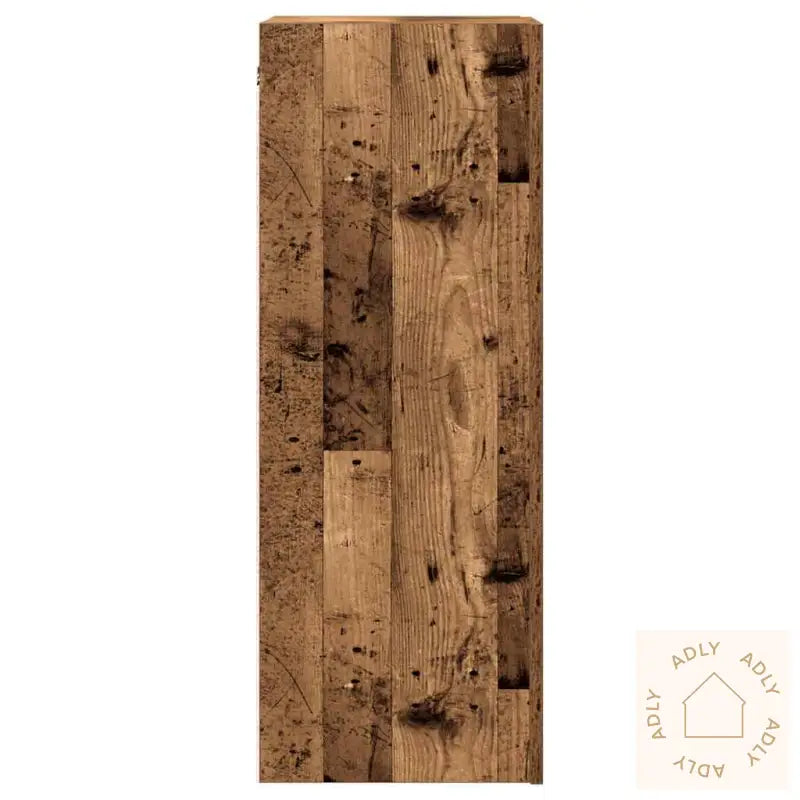 Tv-Benk Gammelt Tre 30,5X30X90 Cm Konstruert Tre