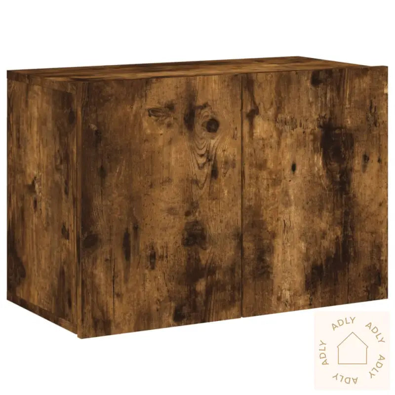 Vegghengt Tv-Benk Sonoma Eik 60X30X41 Cm