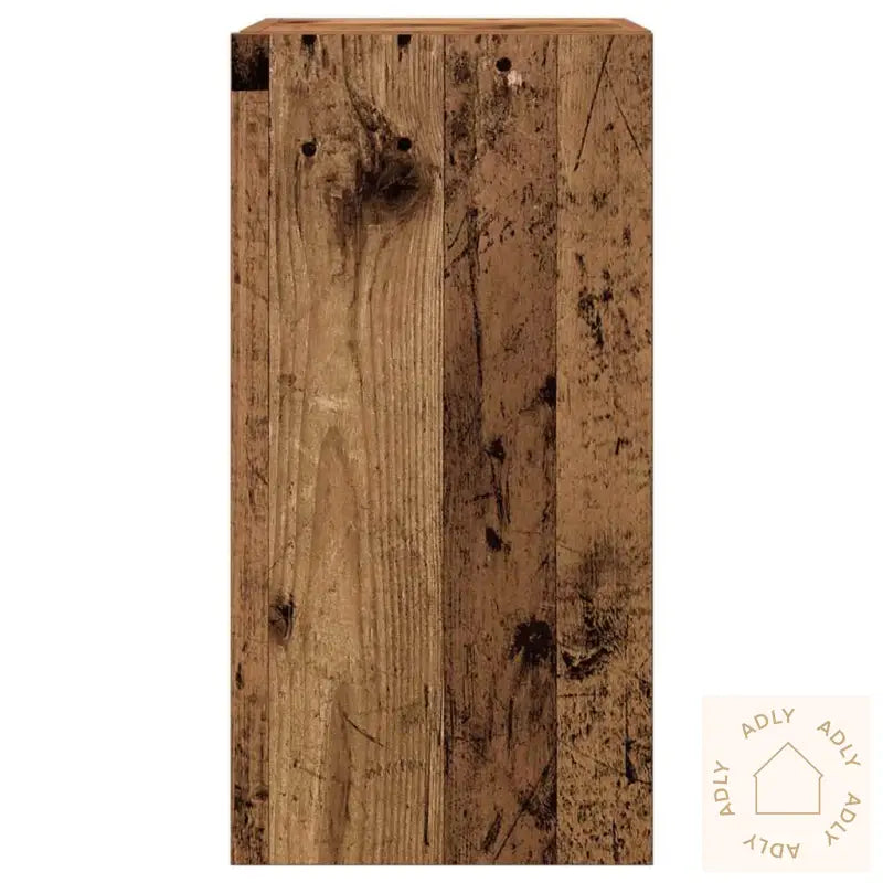 Tv-Benk Gammelt Tre 30,5X30X60 Cm Konstruert Tre