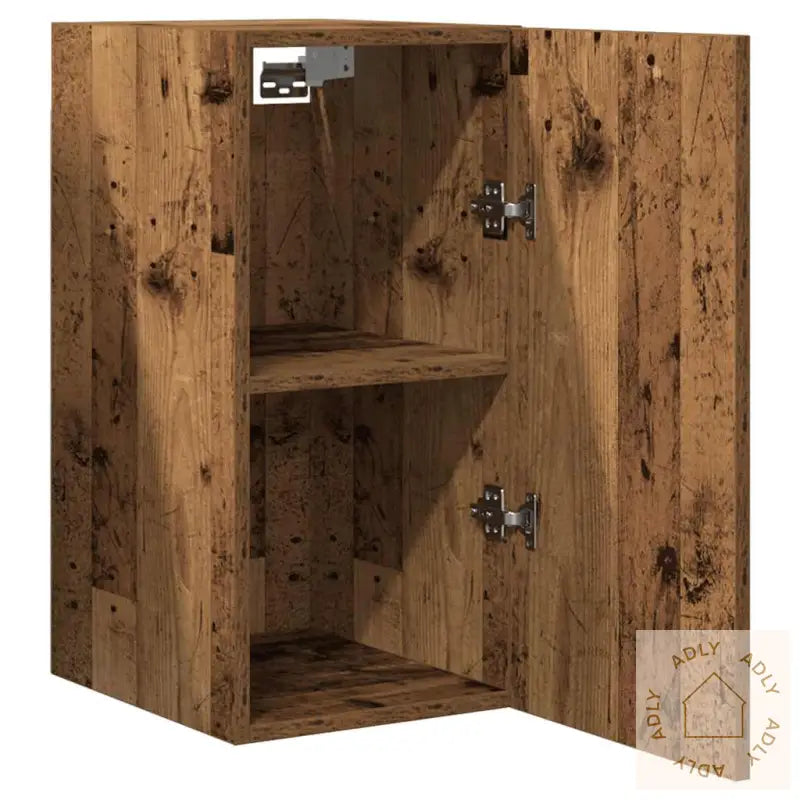 Tv-Benk Gammelt Tre 30,5X30X60 Cm Konstruert Tre