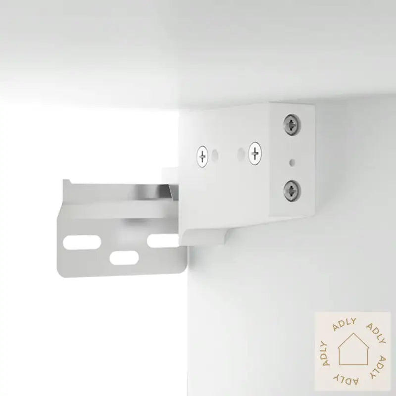 Tv-Benker 2 Stk Hvit 80X30X30 Cm Konstruert Tre