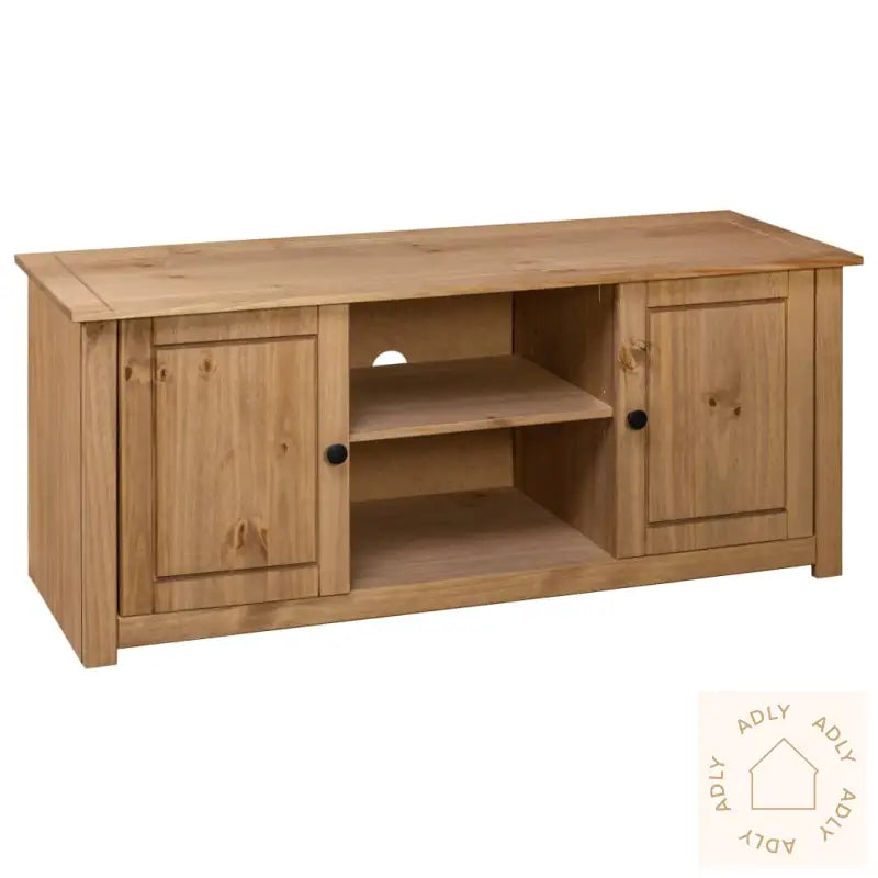 Tv-Benk 120X40X50 Cm Heltre Furu Panama Range