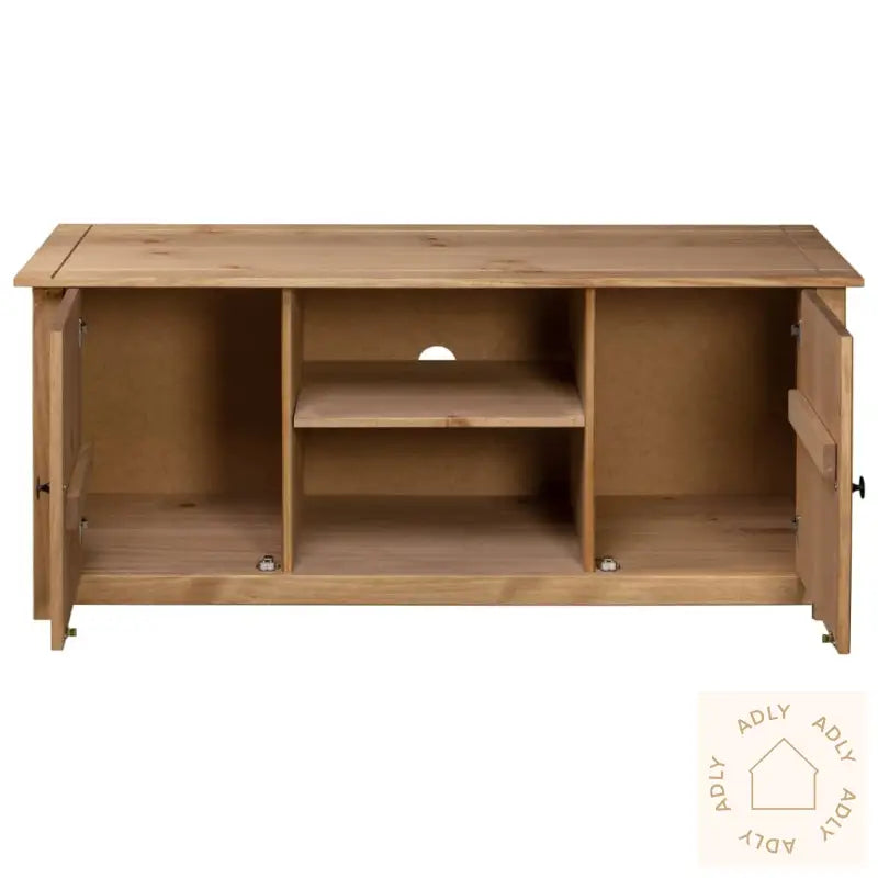 Tv-Benk 120X40X50 Cm Heltre Furu Panama Range