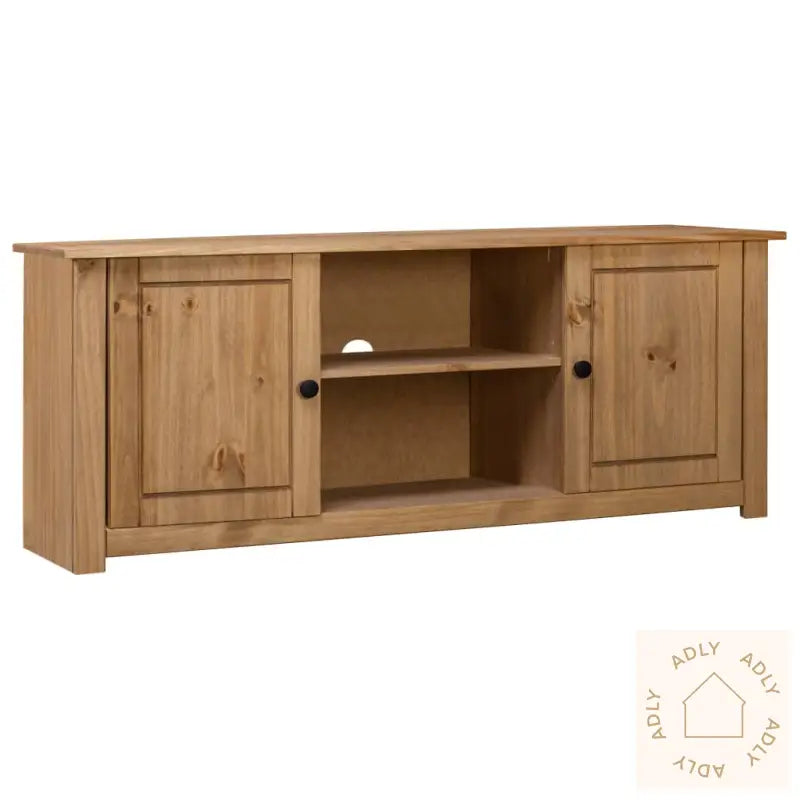 Tv-Benk 120X40X50 Cm Heltre Furu Panama Range