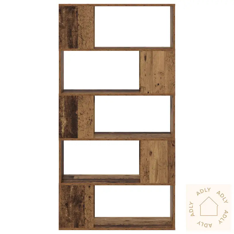 Lagringsenhet Gammelt Tre Massivt Tre 80 X 24 X 155 Cm