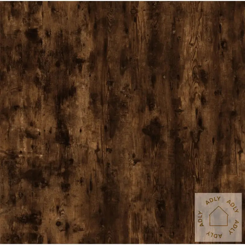 Tv-Benk Røkt Eik 102X44,5X50 Cm Konstruert Tre