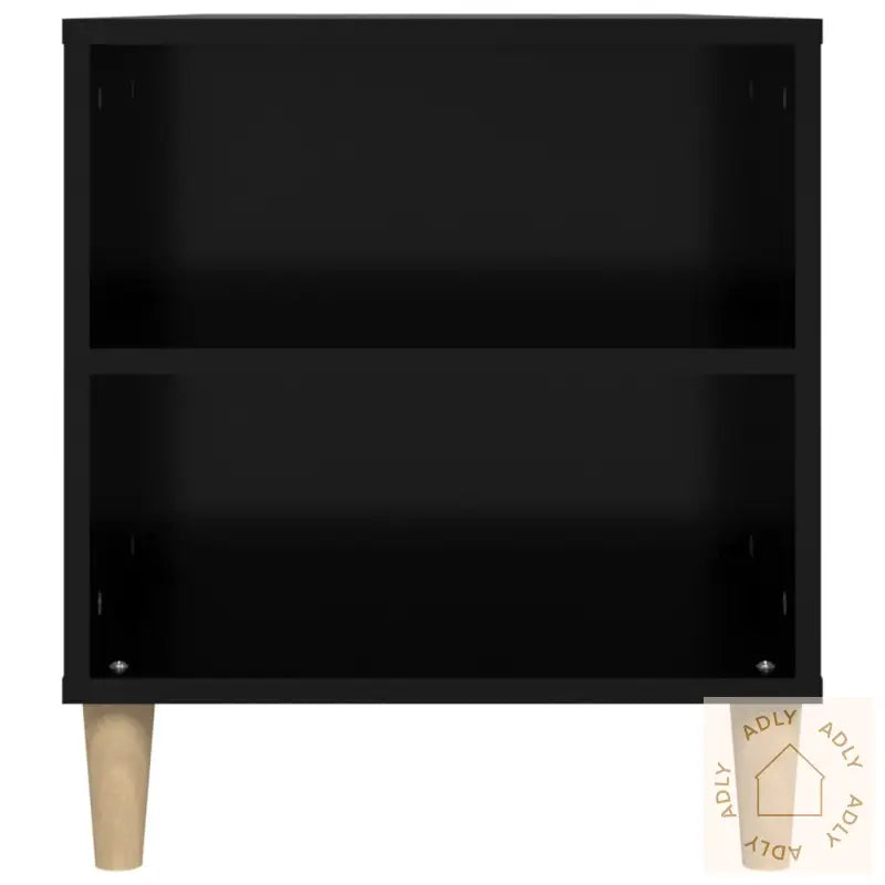 Tv-Benk Svart 102X44,5X50 Cm Konstruert Tre