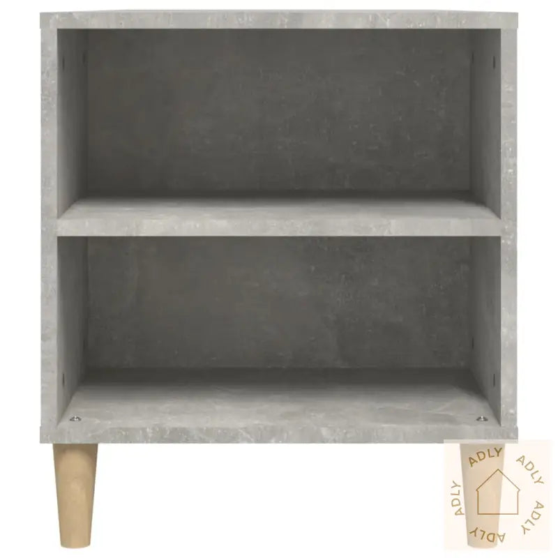 Tv-Benk Betonggrå 102X44,5X50 Cm Konstruert Tre