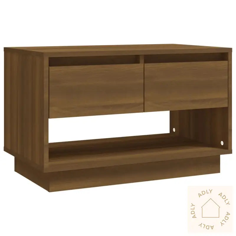 Tv-Benk Sonoma Eik 70X41X44 Cm Konstruert Tre