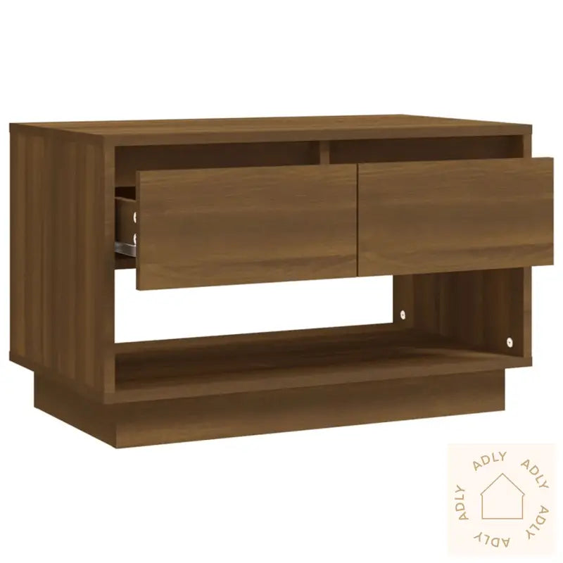 Tv-Benk Sonoma Eik 70X41X44 Cm Konstruert Tre