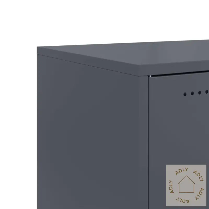 Tv-Benk Antrasitt 68X39X43,5 Cm Stål