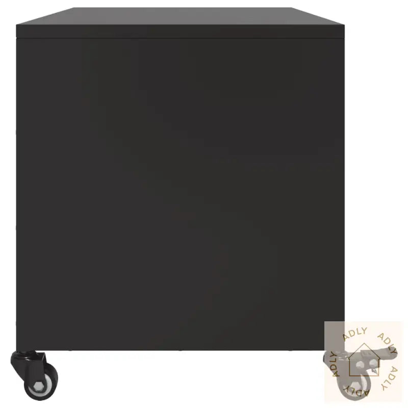 Tv-Benk Svart 68X39X43,5 Cm Stål